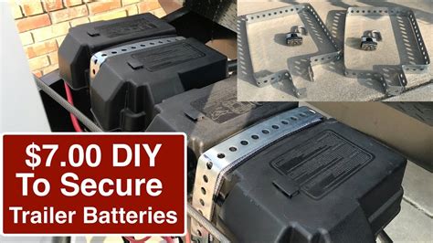 rv steel battery box|secure battery strap for rvs.